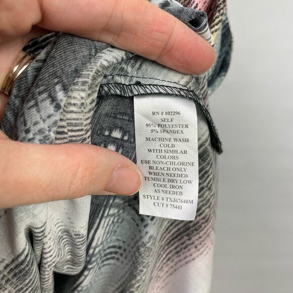 Connected Apparel Multicolor Midi Dress - Picture 7 of 11